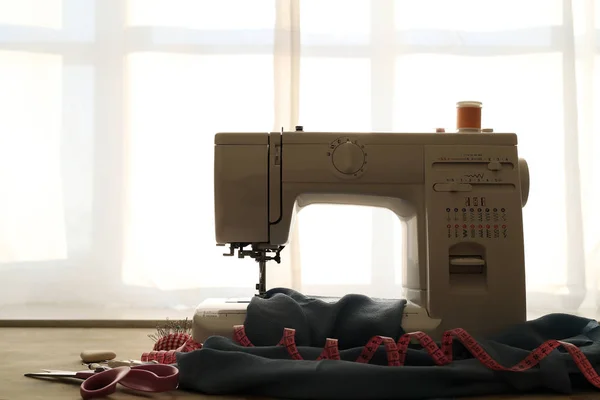 Sewing tools on the table