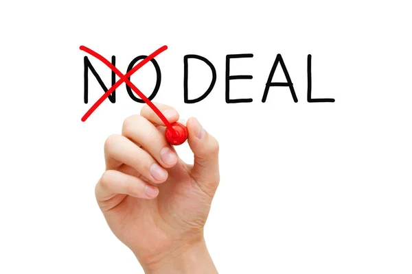 Deal Or No Deal Concept — Stock Photo, Image