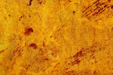 Arka plan olarak ateşli paslı, eski walll