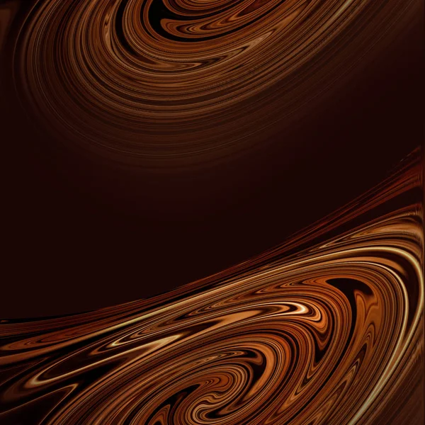 Kahverengi dinamik dalgalar — Stok fotoğraf