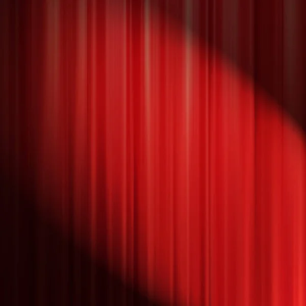 Kırmızı tiyatro perdesi — Stok fotoğraf