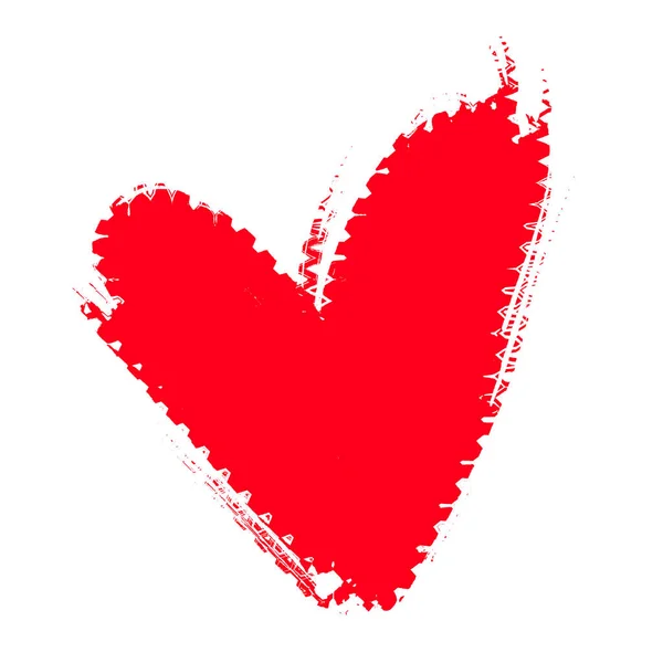 Red heart — Stock Photo, Image