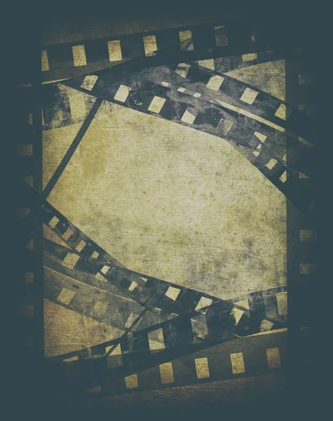 Vecchio film striscia — Foto Stock