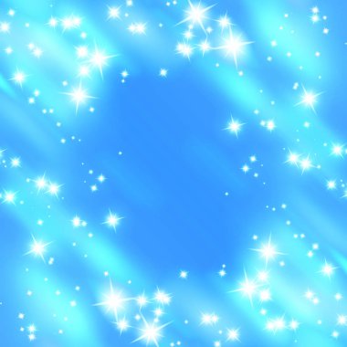 yumuşak bir mavi parlak parlayan