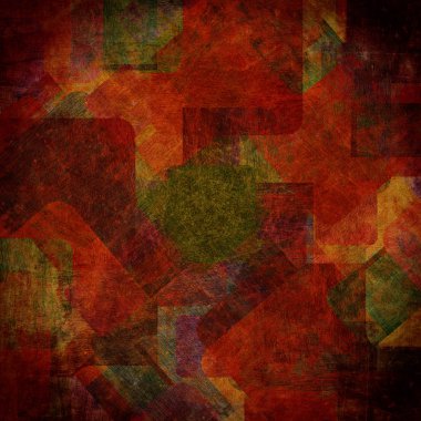 grunge duvardaki kareler