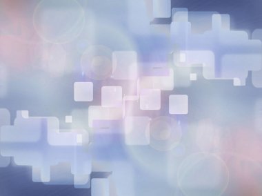 Şeffaf karelerle soyut arkaplan.