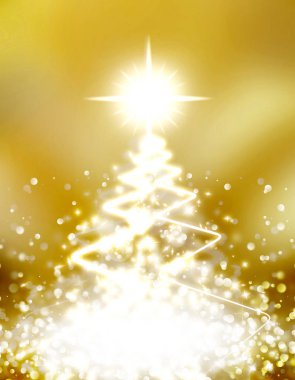 parlak Noel ağacı