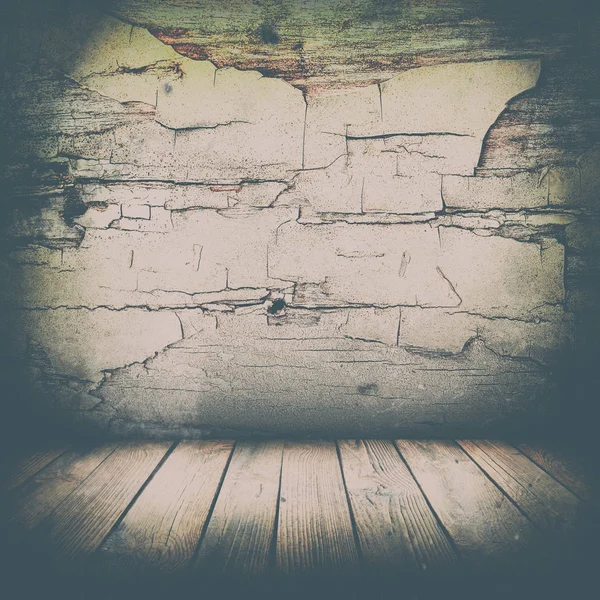 Antigua pared y suelo — Foto de Stock