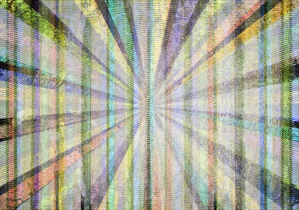 Vintage Abstract Sun Rays Wall Grunge Stock Picture