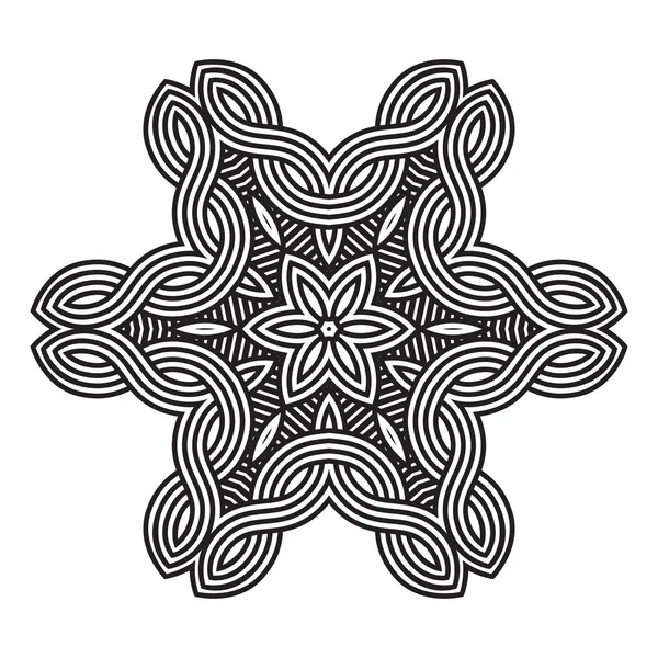 Vector Mandala symbool — Stockvector