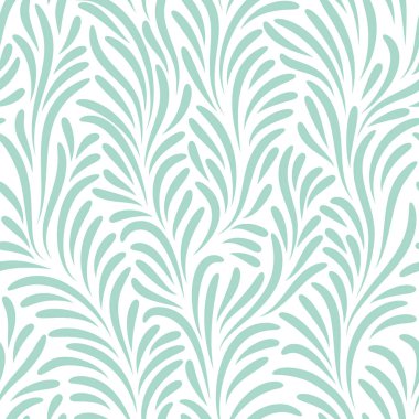 Yapraklı kusursuz desen