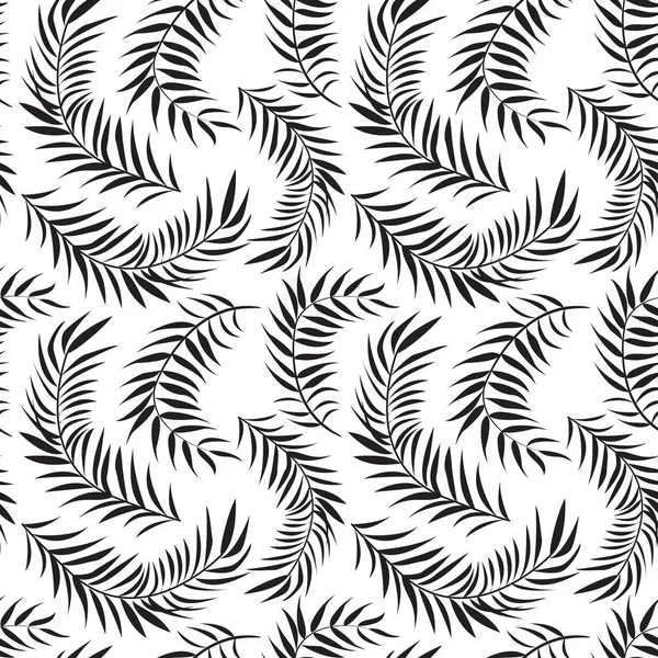 Palm leaf pattern — Stock Vector