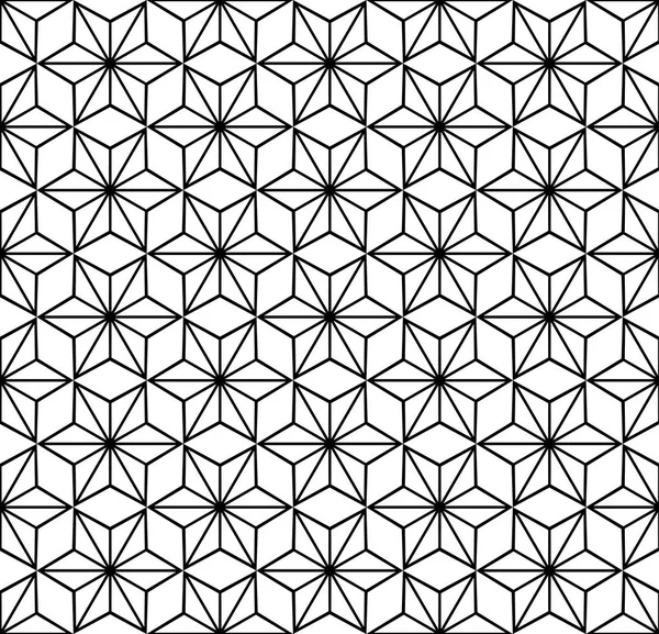 Geometrische naadloze patroon — Stockvector