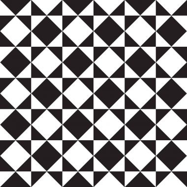 siyah ve beyaz geometrik desen