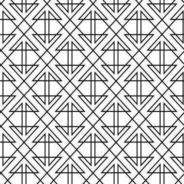 siyah ve beyaz geometrik desen