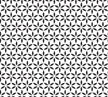 siyah ve beyaz geometrik desen