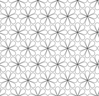 siyah ve beyaz geometrik desen