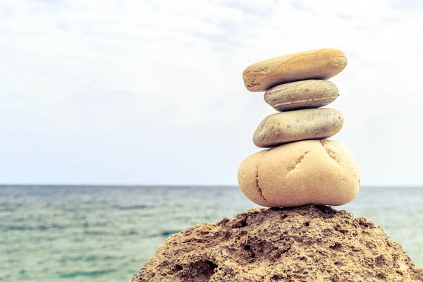 Stones balance inspiration wellness concept — Stock Photo, Image