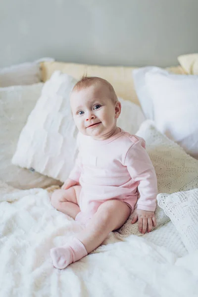 Cute baby girl posing — Stock Photo, Image