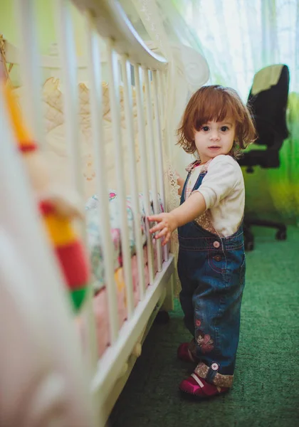 Adorable Baby Boy Home — Stock Photo, Image