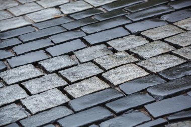 kaldırım taşı yol