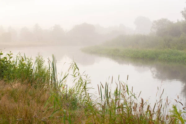 Nehirde sisli bir sabah