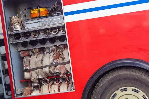 bir yangın kamyon açık kartı yuvası