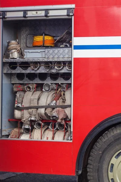 bir yangın kamyon açık kartı yuvası