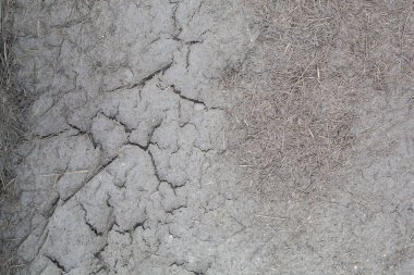 Kurumuş toprağın dokusu