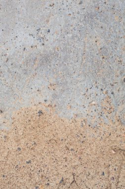 Kum kaplı beton levha dokusu