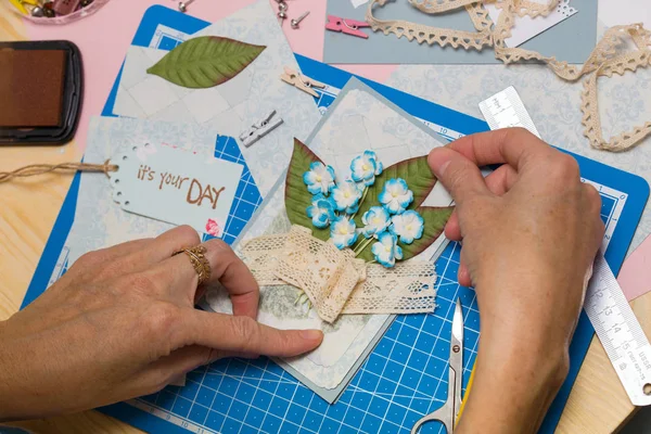 ScrapBook een een — Stockfoto