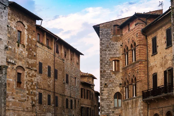 Cidade velha San Gimignano — Fotografia de Stock