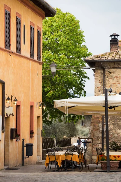 Street cafe at the Italy — Stock Photo, Image