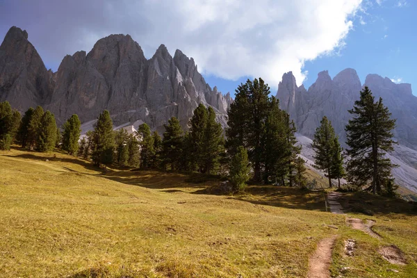 Puez odle natuurpark — Stockfoto