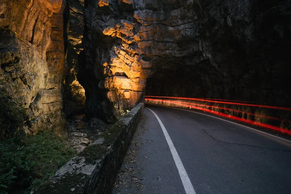 Strada della Forra Nincs magyar neve — Stock Fotó