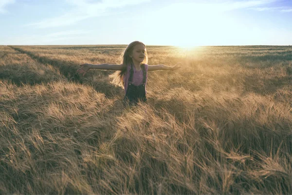 Running at the field — Stock Photo, Image