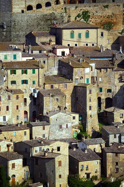 Vista de Pitigliano — Fotografia de Stock