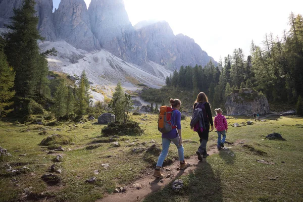 Puez odle parco naturale — Foto Stock