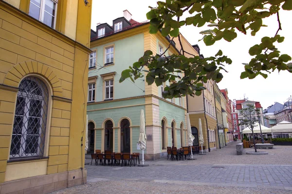 Центральная рыночная площадь во Вроцлаве — стоковое фото