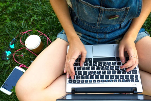 Laptop a a a — Stockfoto