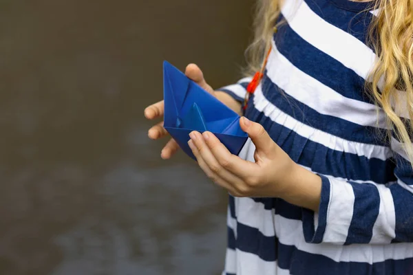 Papier boot een — Stockfoto