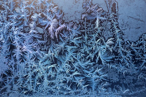 Background frozen glass — Stock Photo, Image