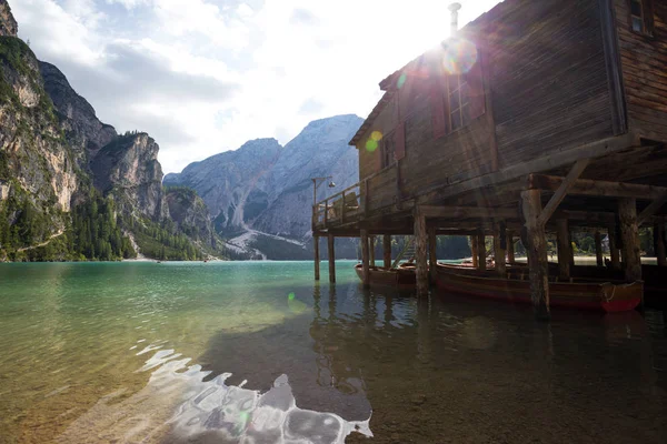 Lago di braies —  Fotos de Stock