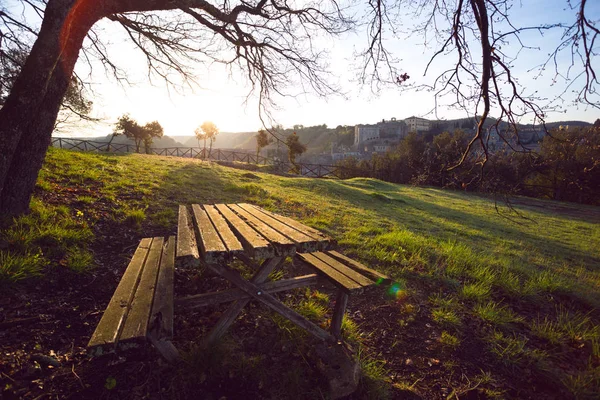 Prachtige lente landschap — Stockfoto