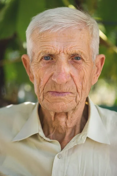 Retrato homem sênior — Fotografia de Stock