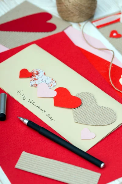 Scrapbook Valentýn — Stock fotografie