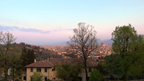 Típico paisaje toscano — Vídeos de Stock