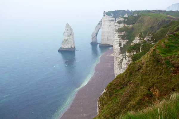 Gyönyörű tájak Etretat — Stock Fotó