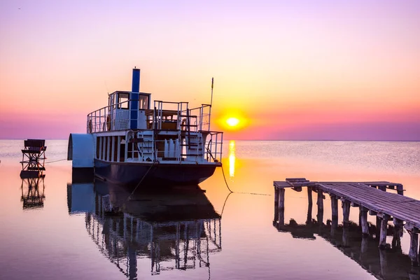 Ukrainian landscape. view of the the sea — Stock Photo, Image