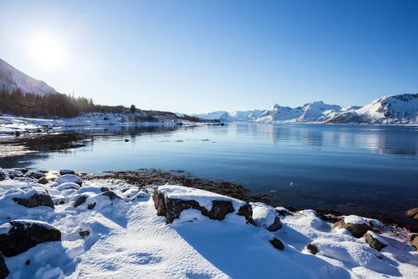 Beautiful norwegian landscape — Stock Photo, Image